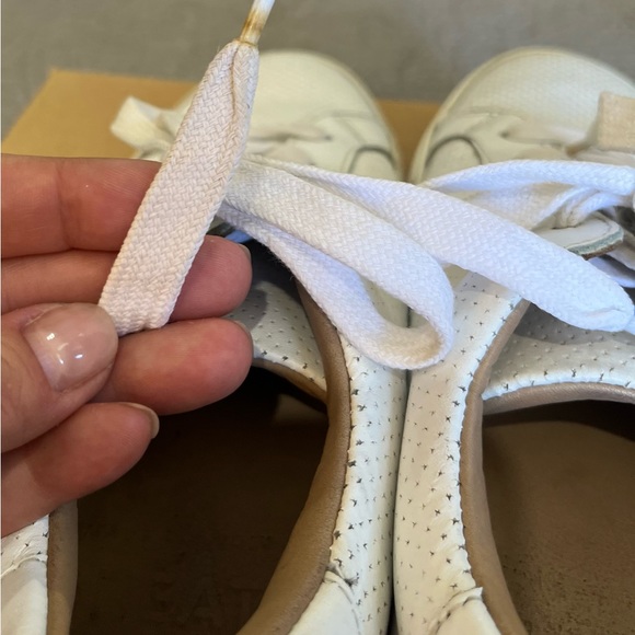 Greats Made in Italy Brooklyn White Leather Classic Sneaker Size 7 - Picture 8 of 9